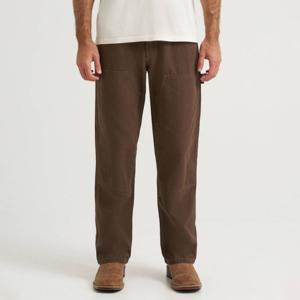 Wrangler Men's Double Knee Carpenter Jeans - Brown 32x32